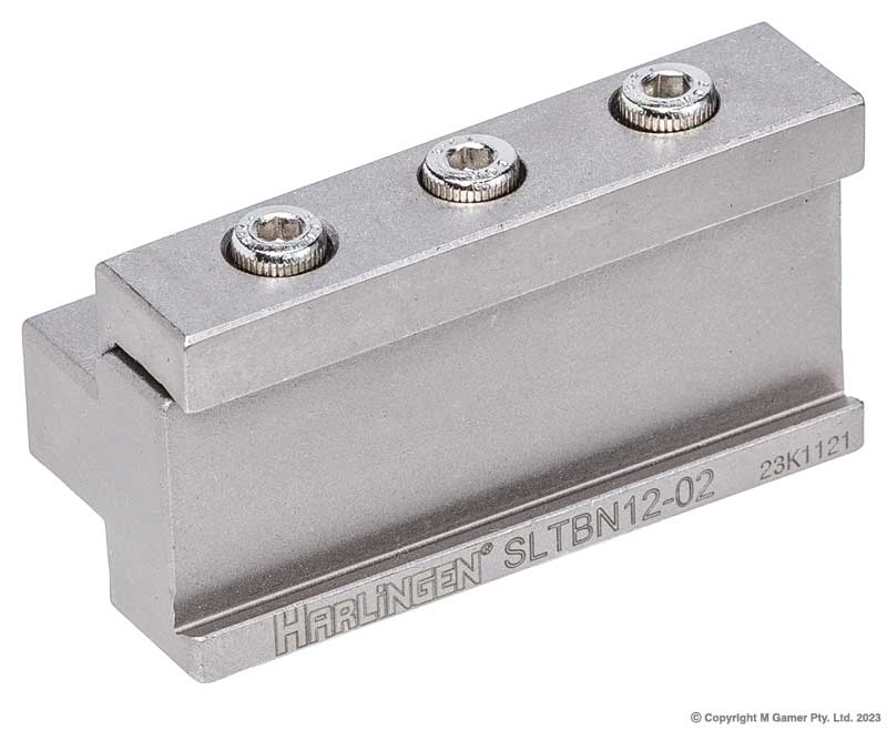 Harlingen SLTBN12-02 Self - Locking Cut - Off Tool Block - 12mm