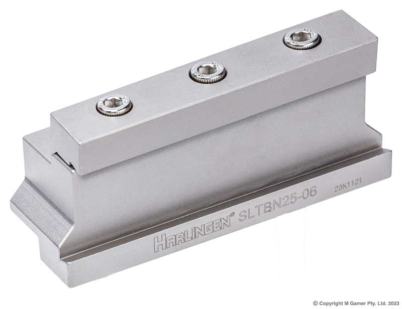 Harlingen SLTBN25-06 Self - Locking Cut - Off Tool Block - 25mm