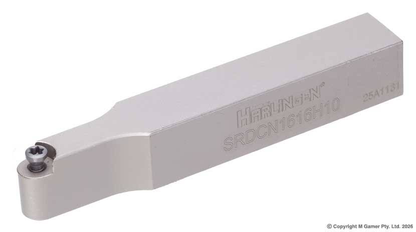 Harlingen SRDCN1616H10 16mm Neutral RCMT Indexible Tool Holder
