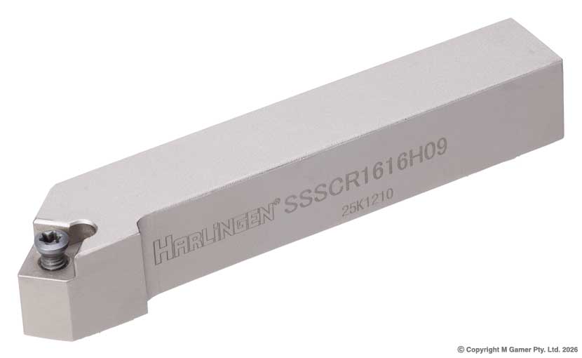 Harlingen SSSCR1616H09 20mm Right Handed TCMT Indexible Tool Holder