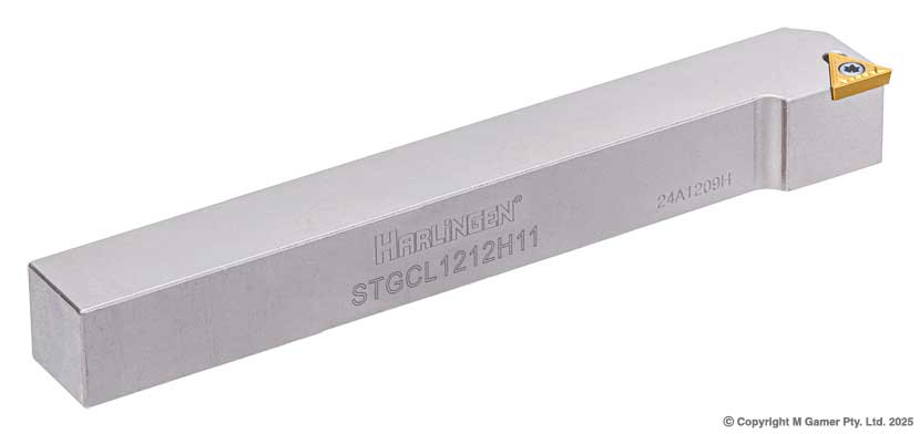 Harlingen STGCL1212H11 12mm Left Handed TCMT Indexible Tool Holder