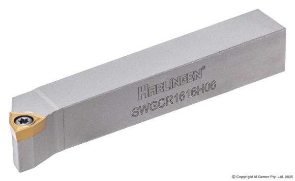 Harlingen SWGCR1616H06 16mm Right Handed WCMT Indexible Tool Holder