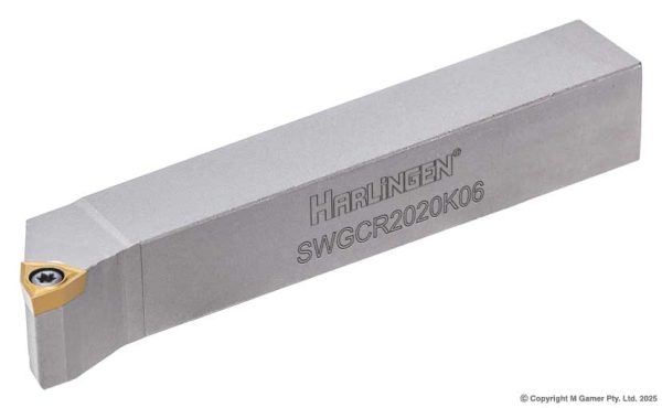 Harlingen SWGCR2020K06 20mm Right Handed WCMT Indexible Tool Holder