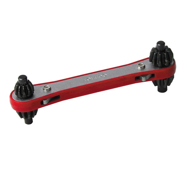 Toledo Master Ratcheting Chuck Key 4 in 1