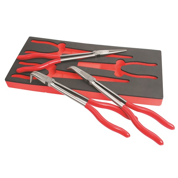 Toledo Long Nose Plier Set - Extra Long 3 Pc