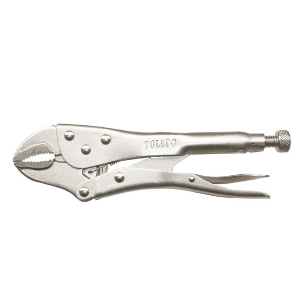 Toledo Lock-Grip Pliers - Curved Jaw 250mm