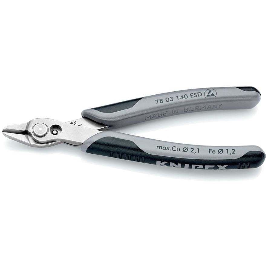 Knipex Prec Elect Cutter ESD 125MM