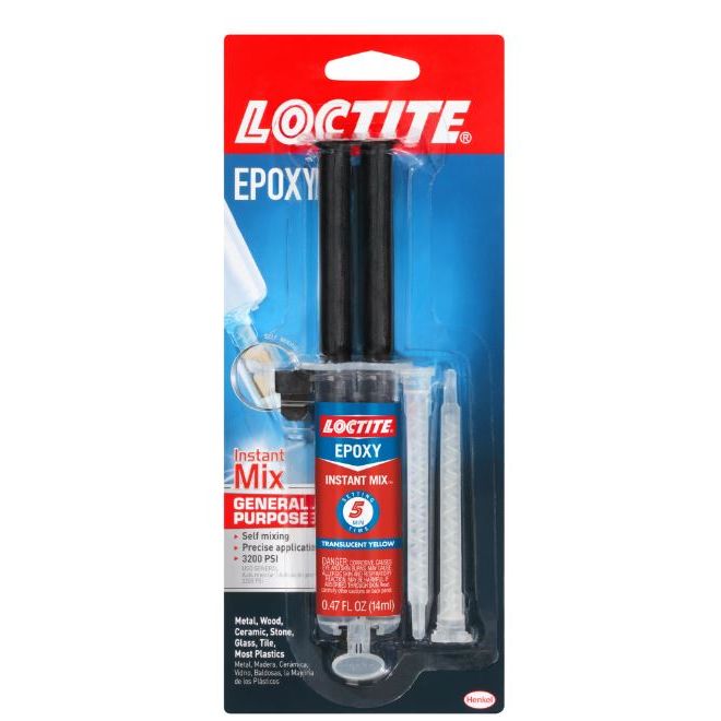 Loctite EPOXY-5-MIN 5 Minute Instant Epoxy - Self Mixing - 14ml Double Syringe