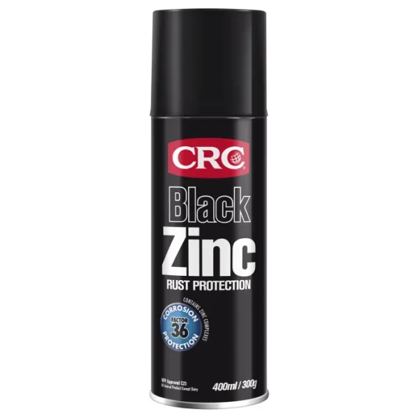 CRC 2089 Black Zinc Anti Corrosive Coating - 400ml Aerosol