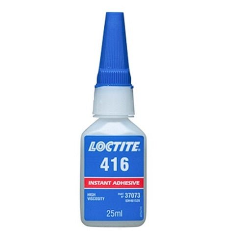 Loctite 416 Instant Adhesive - High Viscosity - Ethyl Based - 25ml Bottle