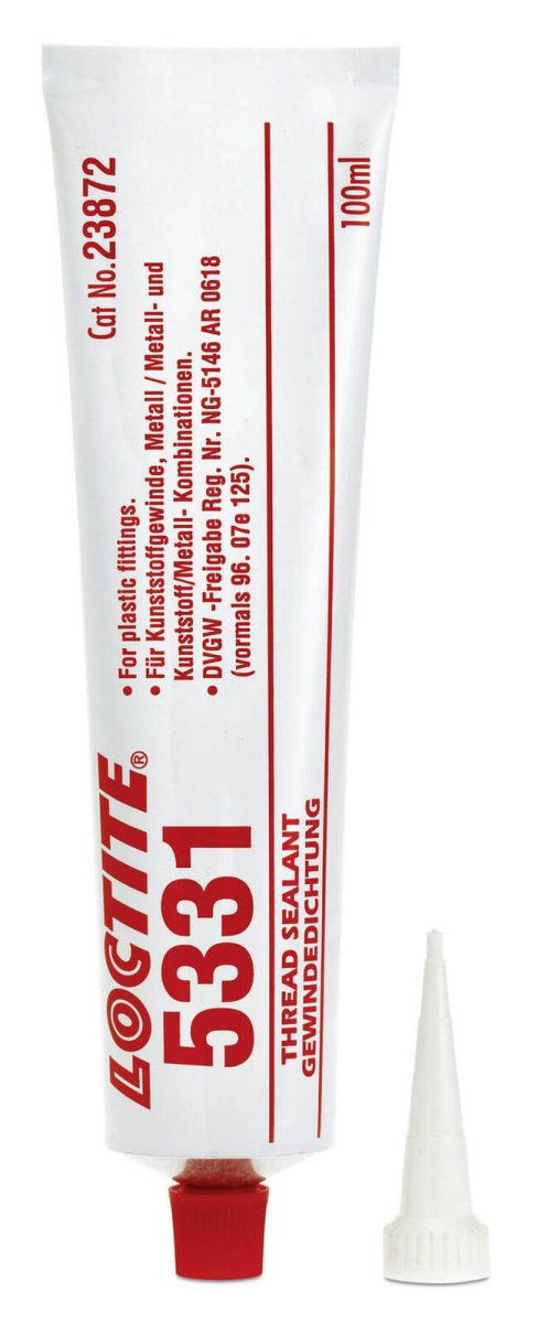 Loctite SI 5331 Threadsealant - Low Pressure - Plastic Fittings
