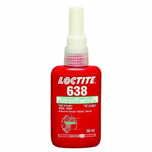 Loctite 638 Retaining Compound - High Strength - 50ml Bottle