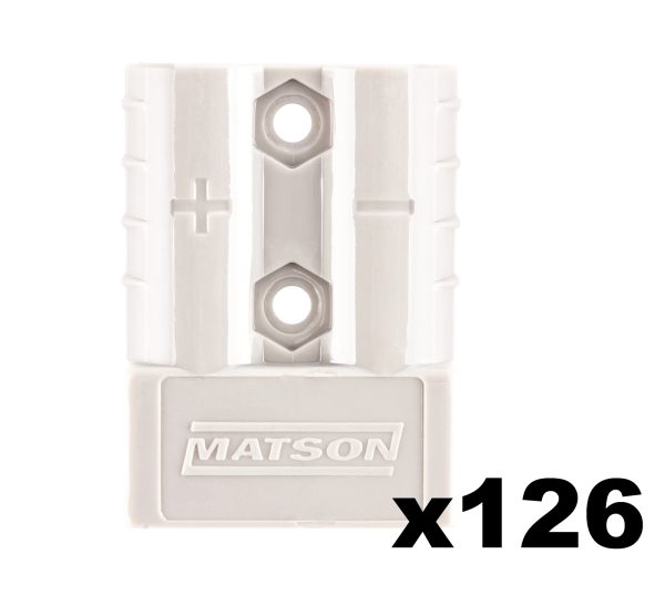 Matson Grey Connector and Lugs (50Amp/8mm2)