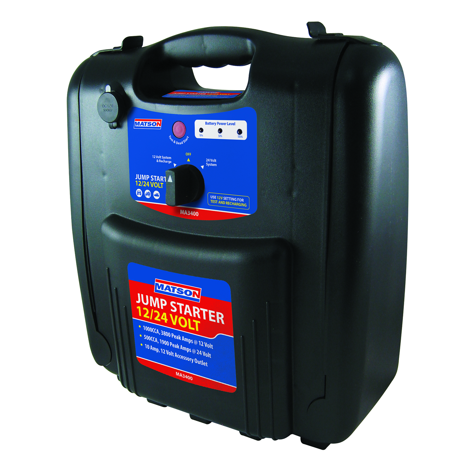 Matson 12/24V 3400A Heavy Duty Jump Starter