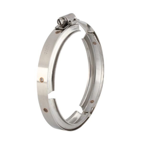 Tridon Pipe Flange Clamp (3") Standard Port Flange, Size 3", Material 301 S/S, Band Width 14.2mm, Band Outer Flange Width 23.5mm