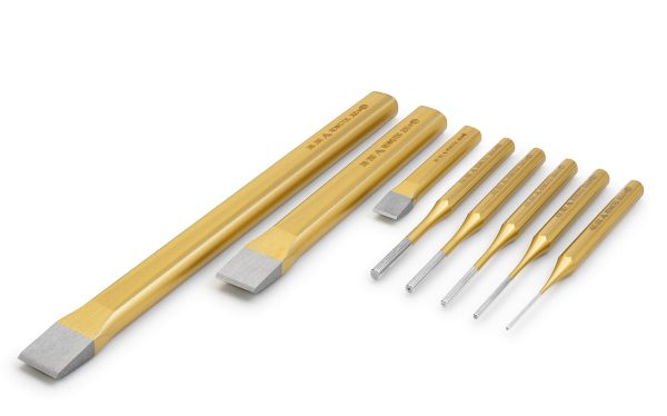 Rennsteig Chisel & Pin Punch Set - 8 Piece