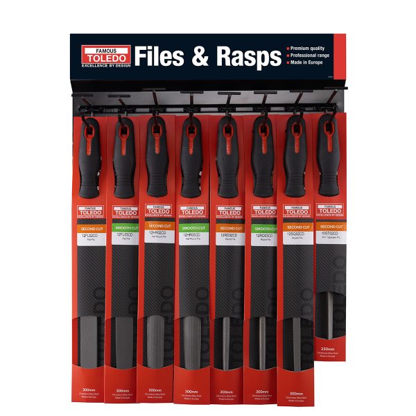 Toledo File Merchandiser Option 2 - 300mm
