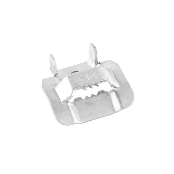 Tridon Crimp Buckle 316 Stainless to suit UB316-008P 12.7mm (1/2") x 0.65mm - Pack of 100
