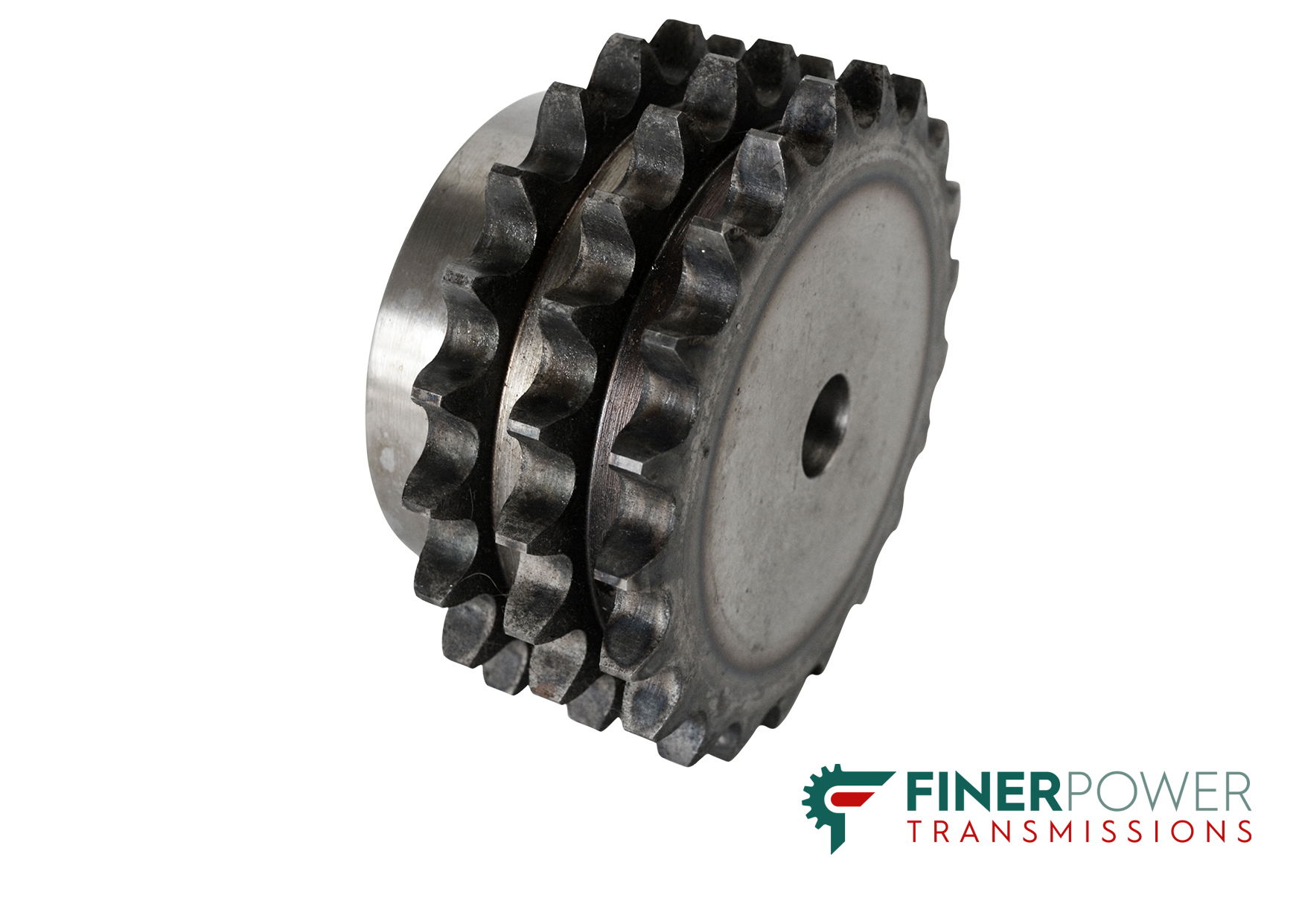 Finer PT 08B3-23PB Pilot Bore Sprocket - 08B-3 Triplex - 1/2" Pitch - 23 Teeth